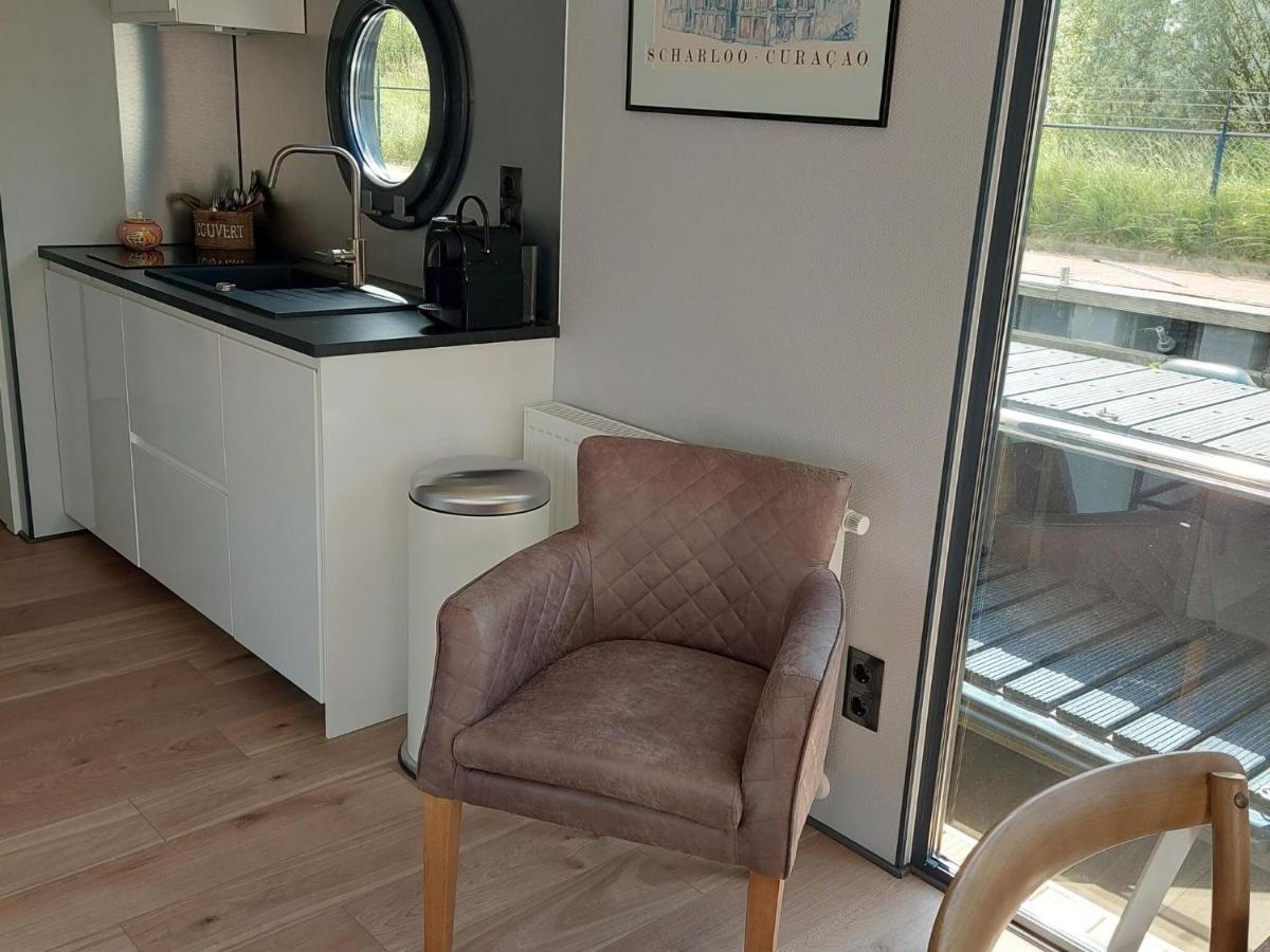 Luxury Houseboat In Volendam Marina Hotel Luaran gambar